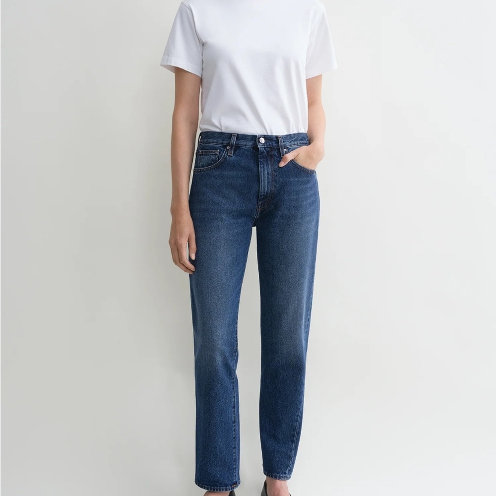 Toteme twisted seam denim